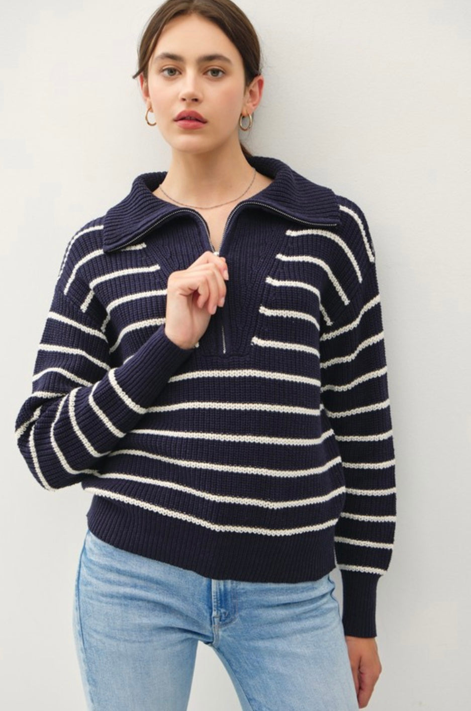 MAINE HALF-ZIP PULLOVER