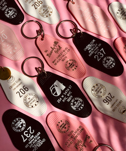 HOTEL KEY CHAINS